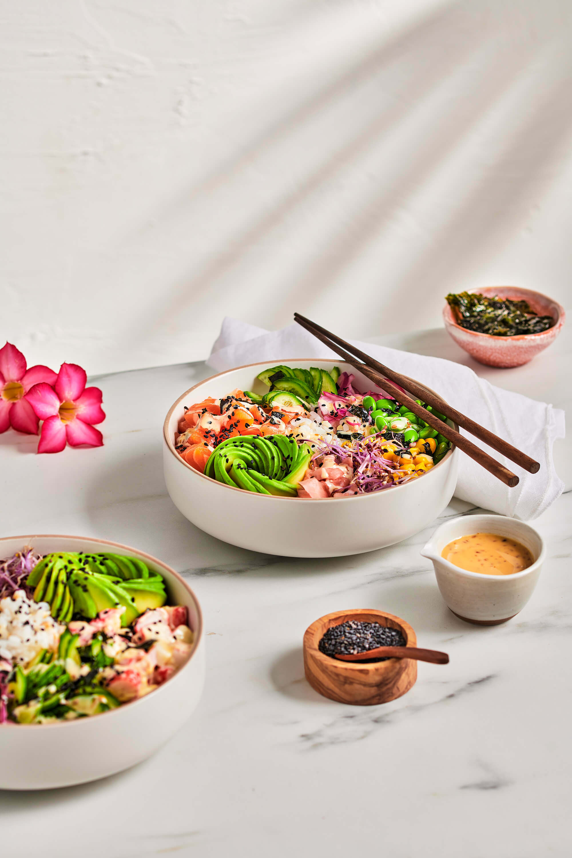 Lassie Recept689 Poké bowl zalm avocadoroos 01