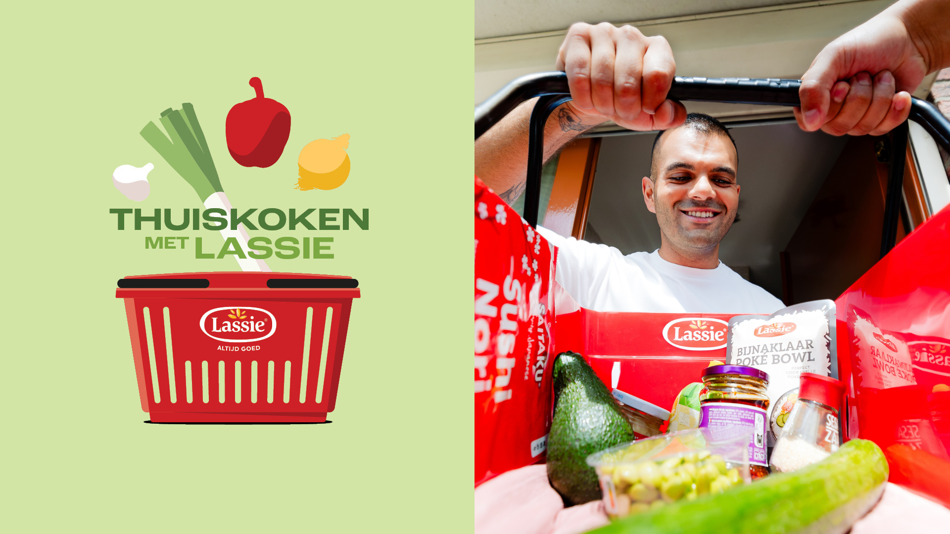 Thuiskoken met lassie bijnaklaar poke bowl erol