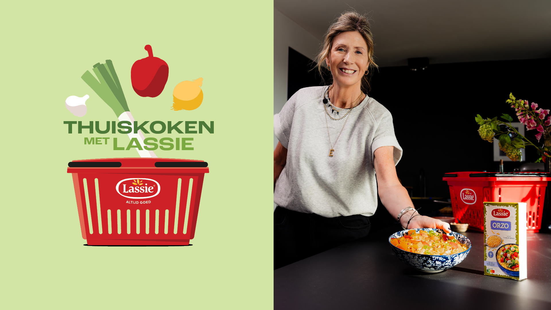 Thuiskoken met lassie orzo marianne