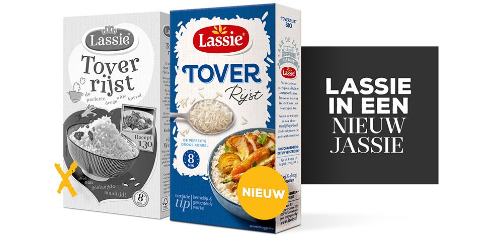 Dezelfde kwaliteit in een nieuwe verpakking.