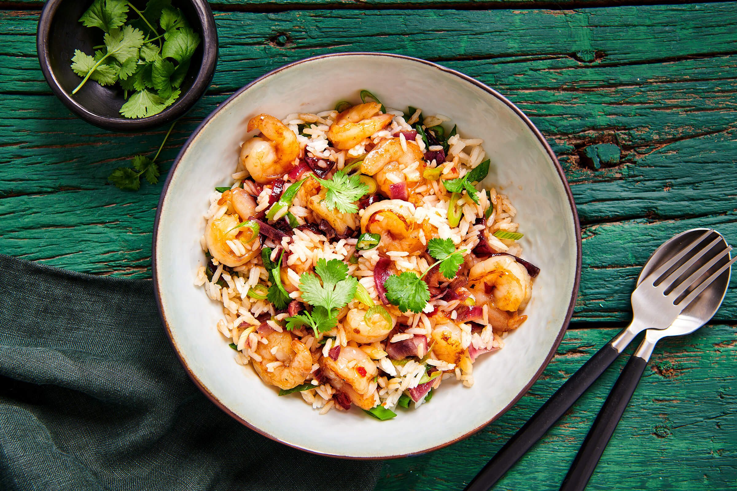 THAISE GEBAKKEN RIJST (KHAO PAD)