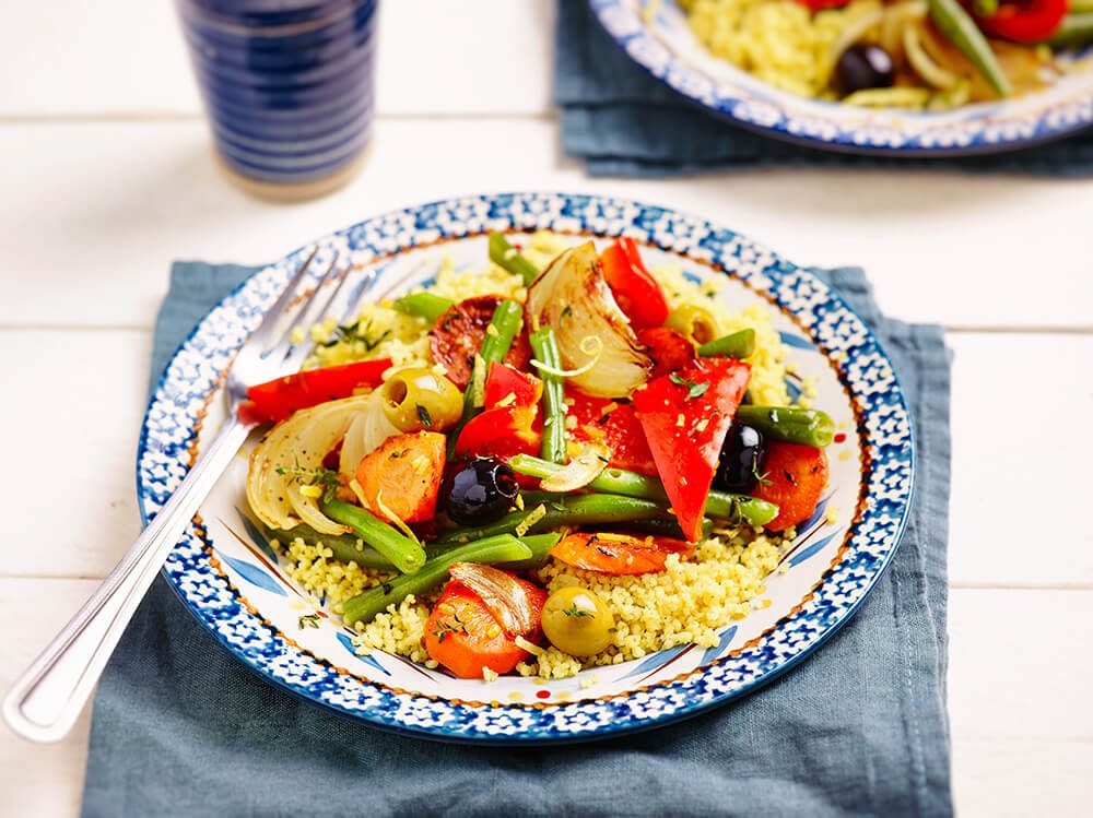 Couscous met groentetajine