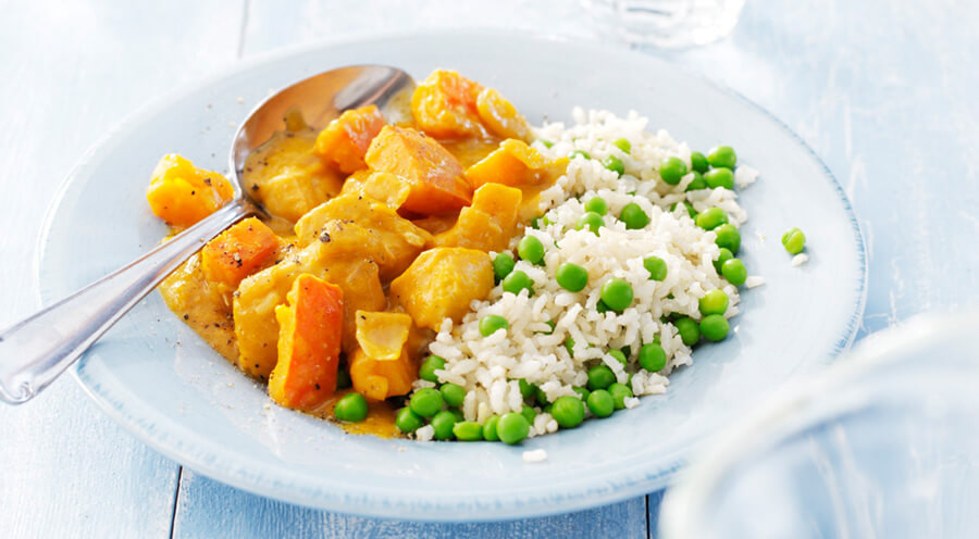 Groentestoof met hazelnoten