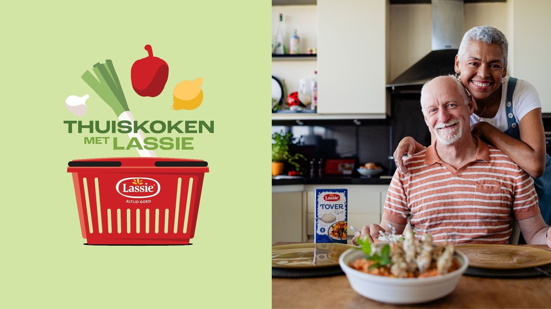 Toverrijst Griekse tomatenrijst met souvlaki