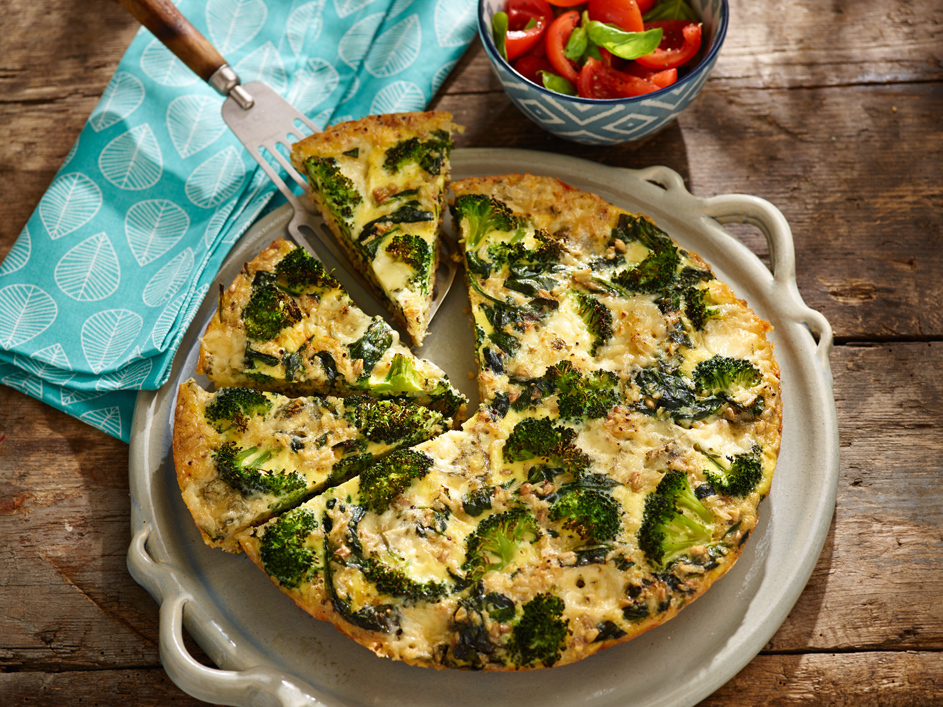 Rijstfritatta Spinazie Broccoli