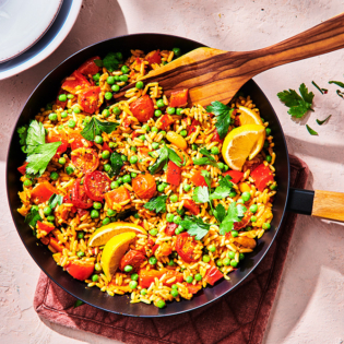 Eenpans groentepaella 