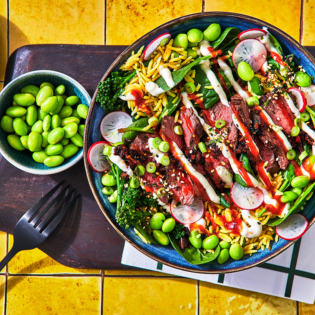Crispy Chili Beef Loaded Rice 