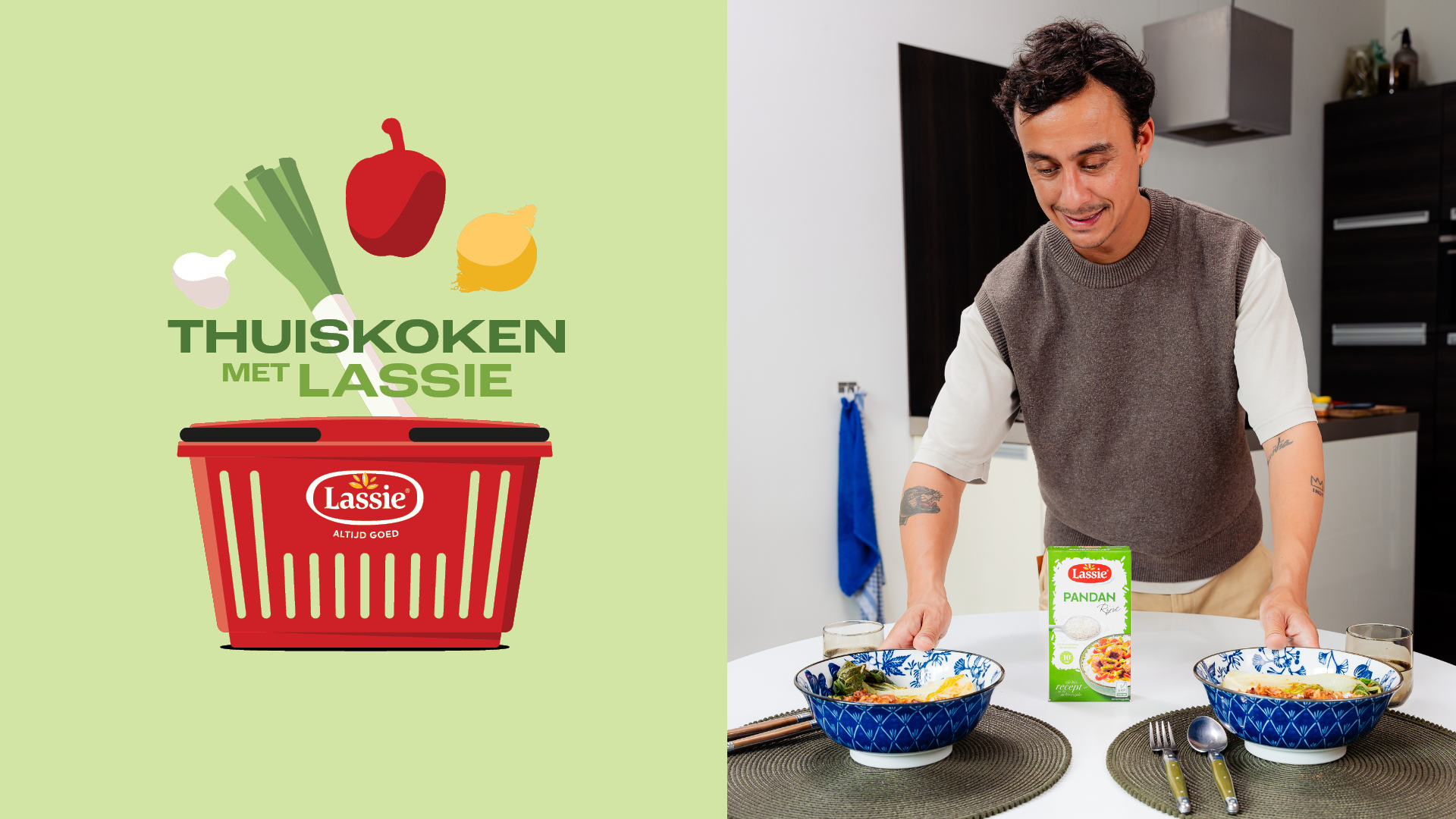 679 Pandanrijst vegetarische shoarma auberginereepjes tahini yoghurt